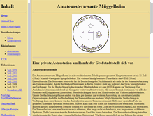 Tablet Screenshot of amateursternwarte.de